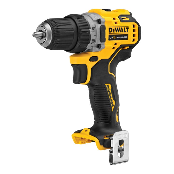 DeWalt Akku-Bohrschrauber 12V (Basisversion) DCD701N-XJ + DeWalt Bit-Set 31-tlg. schlagfest