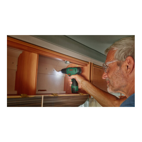 Perceuse-visseuse 2 vitesses sans-fil EasyDrill 1200 Bosch avec 1x batterie PBA 12V 1.5Ah O-A