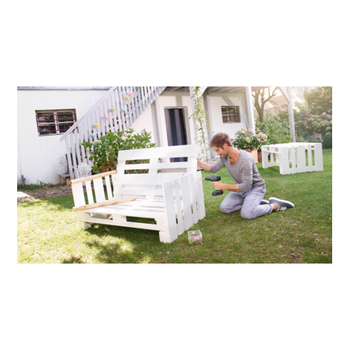 Perceuse-visseuse 2 vitesses sans-fil UniversalDrill 18V Bosch, 2x batteries et chargeur inclus
