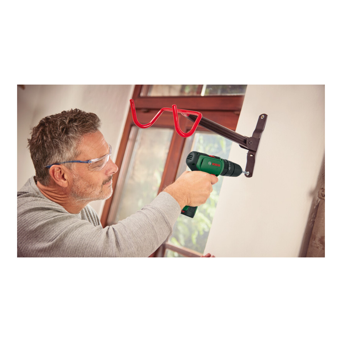Perceuse-visseuse à percussion 2 vitesses sans-fil EasyImpact 1200 Bosch, 2x batteries et chargeur inclus