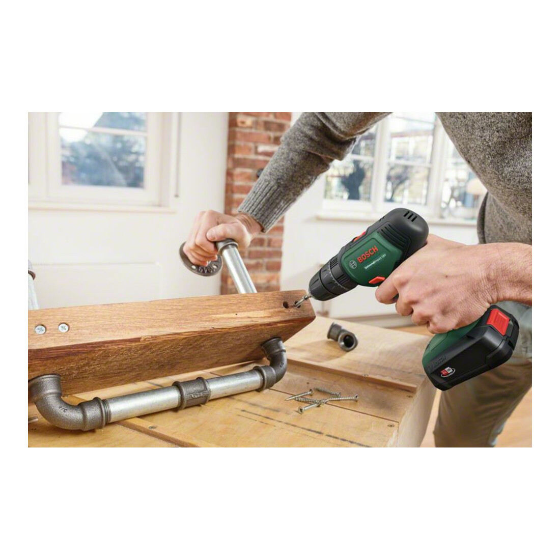Perceuse-visseuse à percussion 2 vitesses sans-fil UniversalImpact 18V Bosch