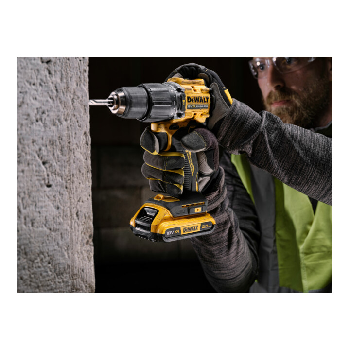 Perceuse-visseuse à percussion sans fil 18V 2Ah Dewalt