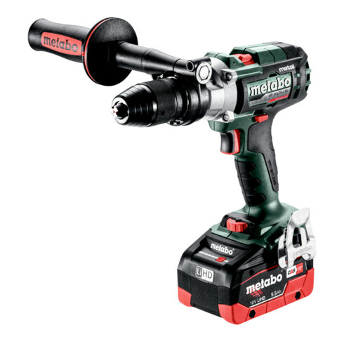 Perceuse-visseuse à percussion sans fil à 3 vitesses Metabo SB 18 LTX-3 BL I métal, metaBOX 145 L ; 18V 2x5.5Ah LiHD + ASC 145