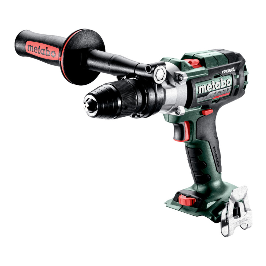 Perceuse-visseuse à percussion sans fil à 3 vitesses Metabo SB 18 LTX-3 BL I Metal, metaBOX 145 L