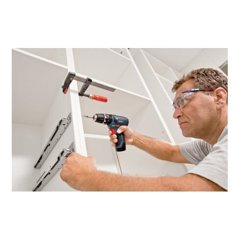 Perceuse-visseuse à percussion sans fil Bosch GSB 12V-15, avec 2 batteries Li-Ion 2,0 Ah