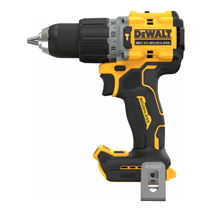 Perceuse-visseuse à percussion sans fil DEWALT 18V XR (sans balais) - version de base DCD805NT-XJ
