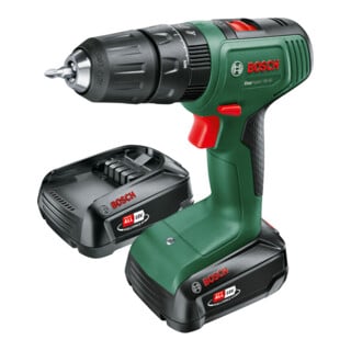Perceuse-visseuse à percussion sans fil EasyImpact 18V-40 Bosch : 2x blocs-piles PBA 18V 1,5Ah W-A