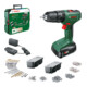 Perceuse-visseuse à percussion sans fil EasyImpact 18V-40 Bosch + SystemBox, 1 x batterie PBA
