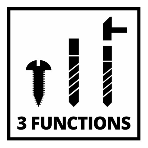 Perceuse-visseuse à percussion sans fil Einhell TE-CD 18/2 Li-i +64 (2x2,0 Ah)