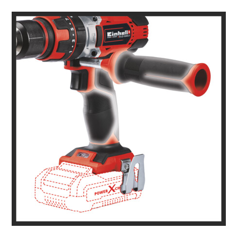 Perceuse-visseuse à percussion sans fil Einhell TE-CD 18/48 Li-i-Solo