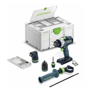 Perceuse-visseuse à percussion sans fil Festool TPC 18/4 I-Basic-Set QUADRIVE