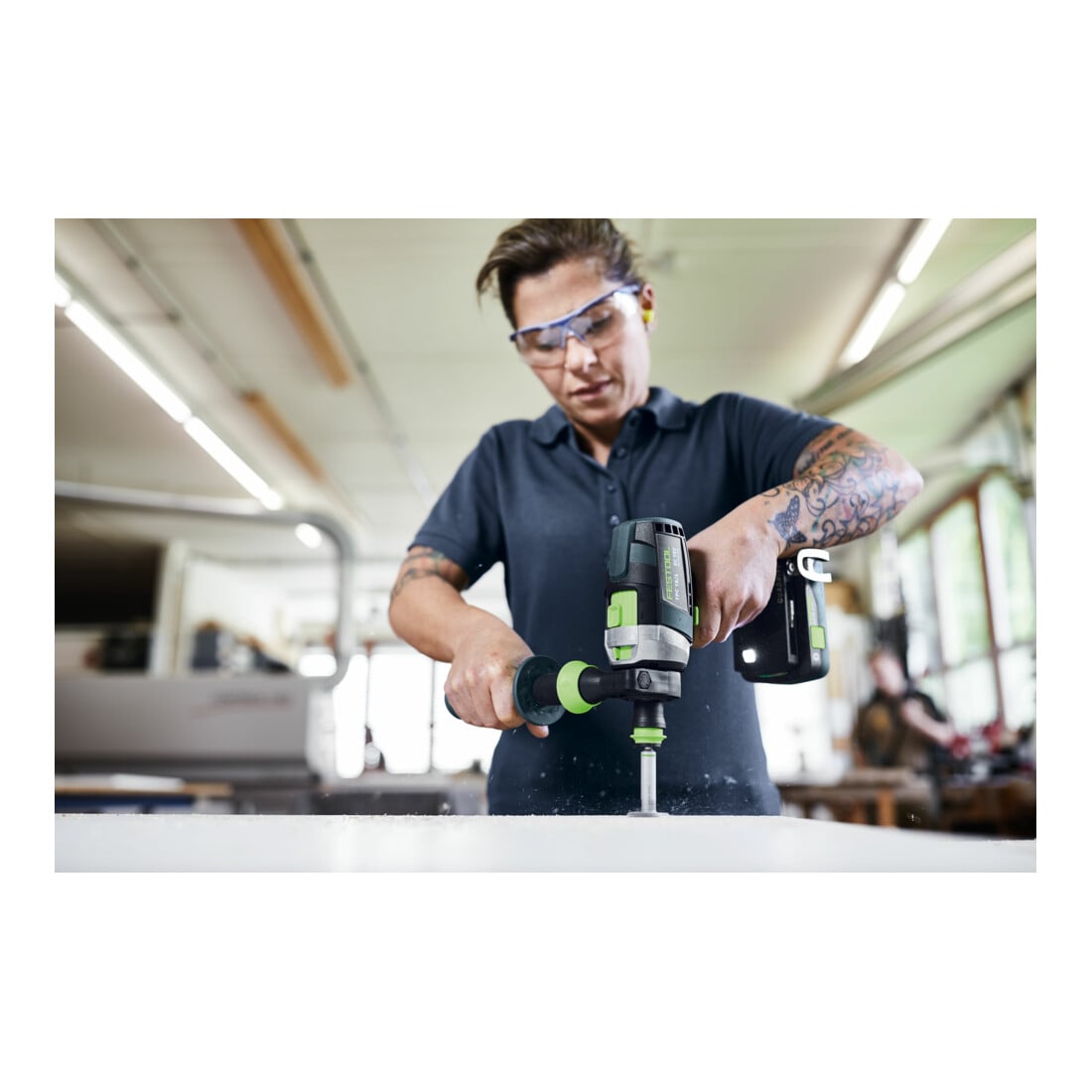 Perceuse-visseuse à percussion sans fil Festool TPC 18/4 I-Basic-Set QUADRIVE