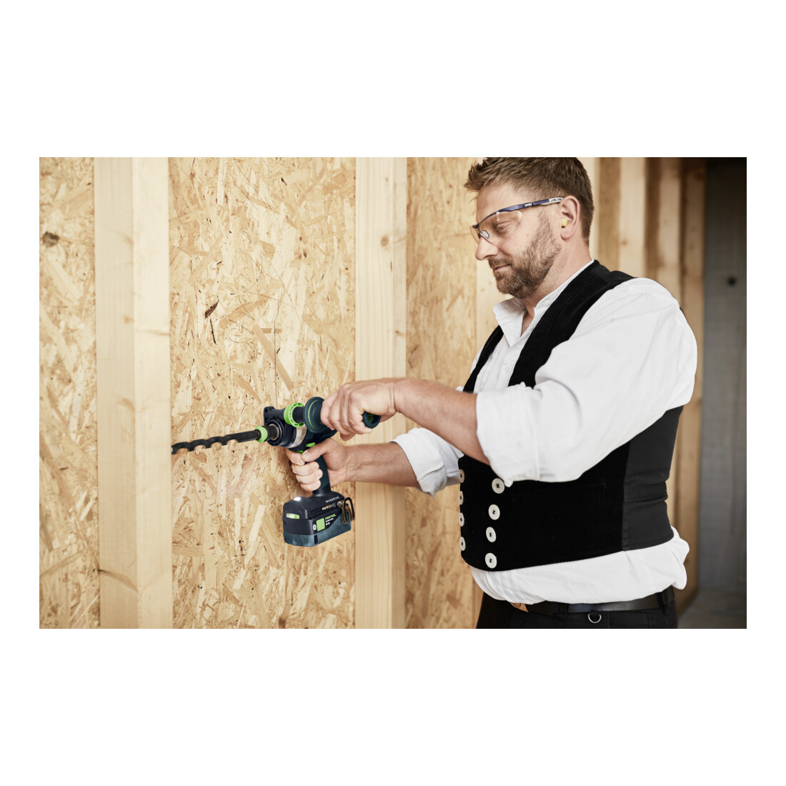 Perceuse-visseuse à percussion sans fil Festool TPC 18/4 I-Basic-Set QUADRIVE