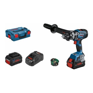 Perceuse-visseuse à percussion sans fil GSB 18V-150 C Bosch avec 2x batteries ProCORE18V 8.0Ah, dans L-BOXX