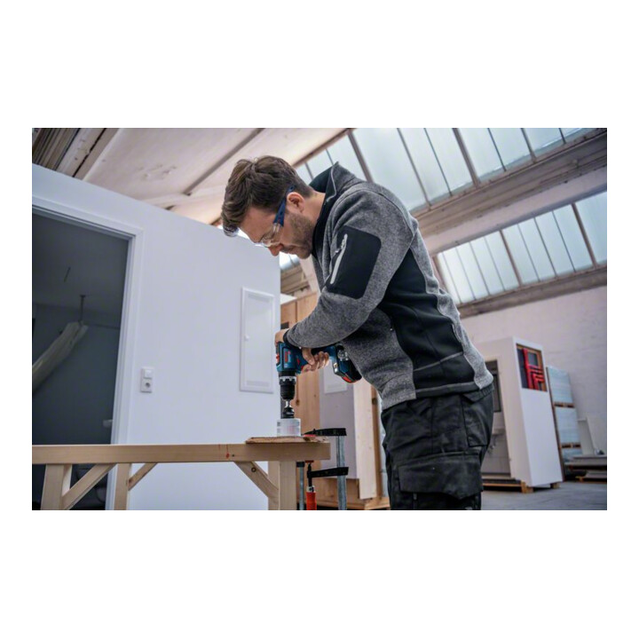 Perceuse-visseuse à percussion sans fil GSB 18V-90 C Bosch, 2 batteries 4,0Ah en L-BOXX