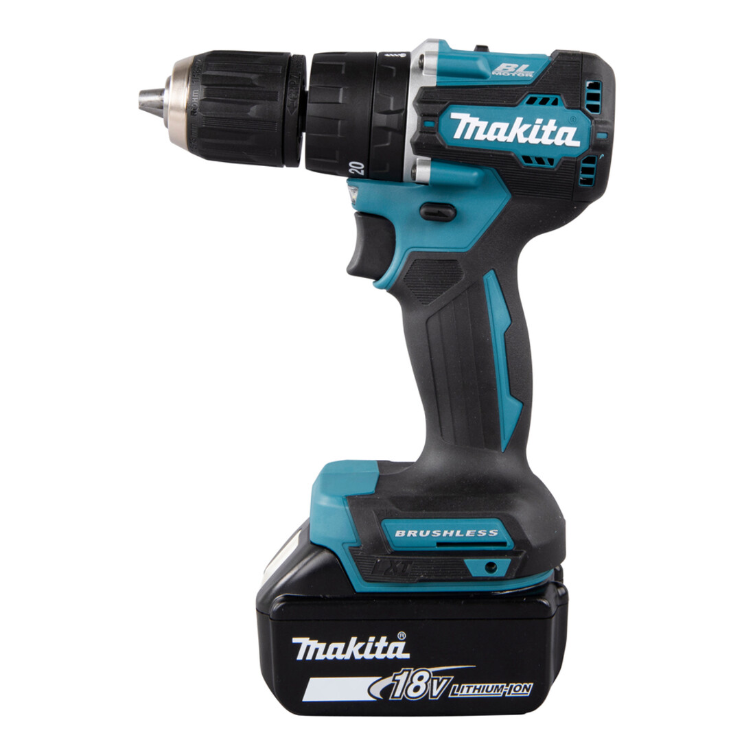 Perceuse-visseuse à percussion sans fil Makita 18V DHP487RAJ