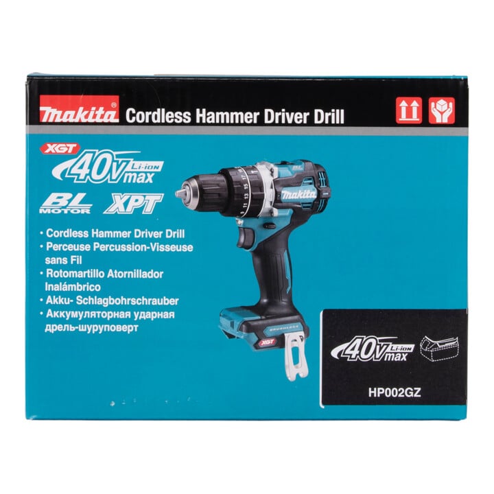 Perceuse-visseuse à percussion sans fil Makita 40V HP002GZ