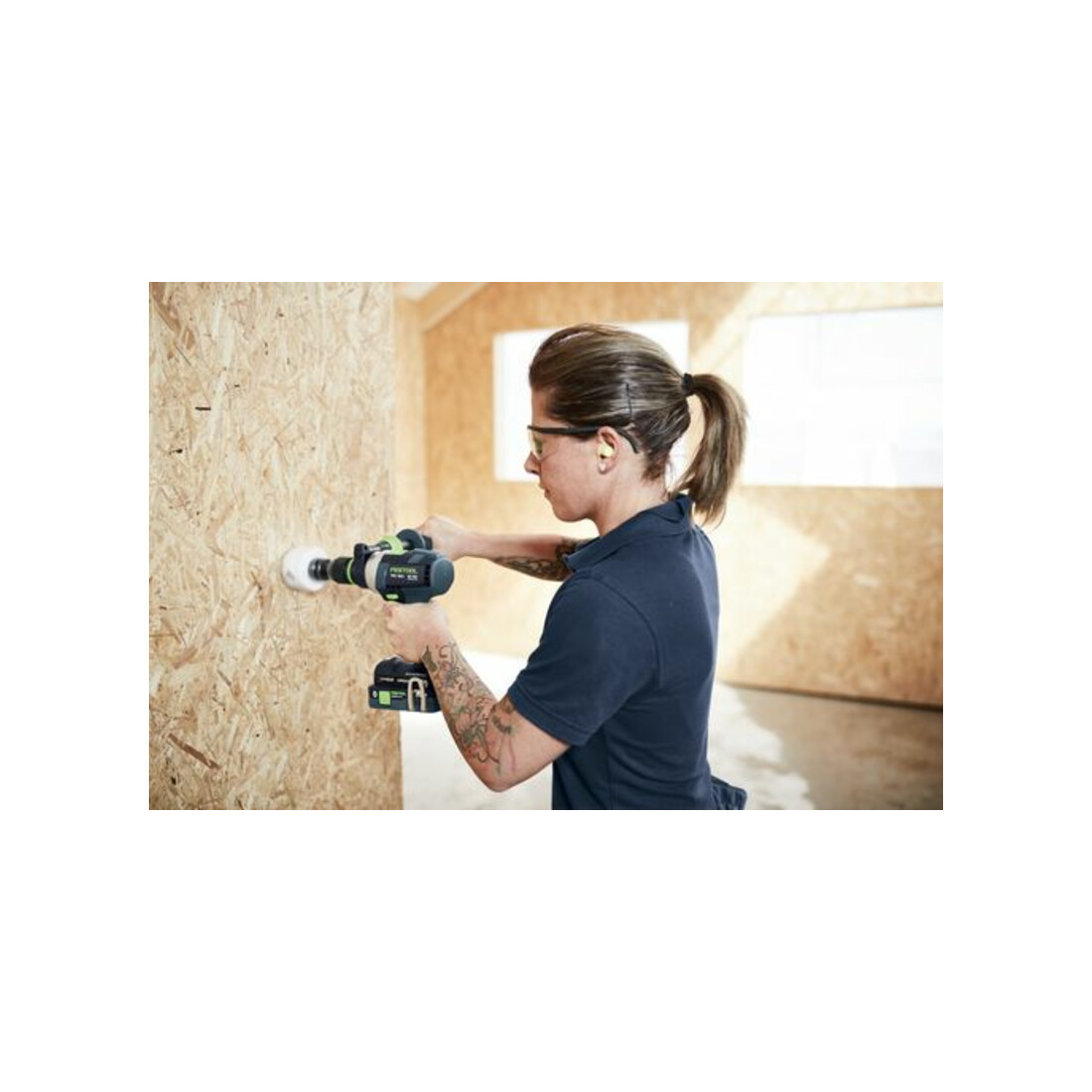 Perceuse-visseuse à percussion sans fil TPC 18/4 I-Basic QUADRIVE Festool