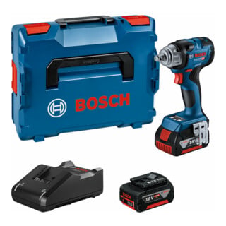 Perceuse-visseuse sans fil Bosch GDS 18V-330 HC, 2 batteries 5,0 Ah ; chargeur GAL 18V-40