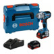 Perceuse-visseuse sans fil Bosch GDS 18V-450 HC, 2 batteries 5,0Ah ; GAL 18V-40-1