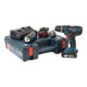 Perceuse-visseuse sans fil Bosch GSR 18-2-LI Plus + lampe sans fil GLI 12V-80 et chargeur combiné 12 V/18 V-1