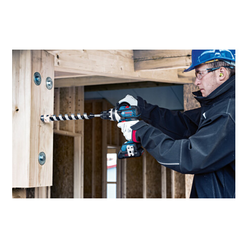 Perceuse/visseuse sans fil Bosch GSR 18V-110 C, 2 x batterie ProCORE18V, chargeur rapide, L-BOXX
