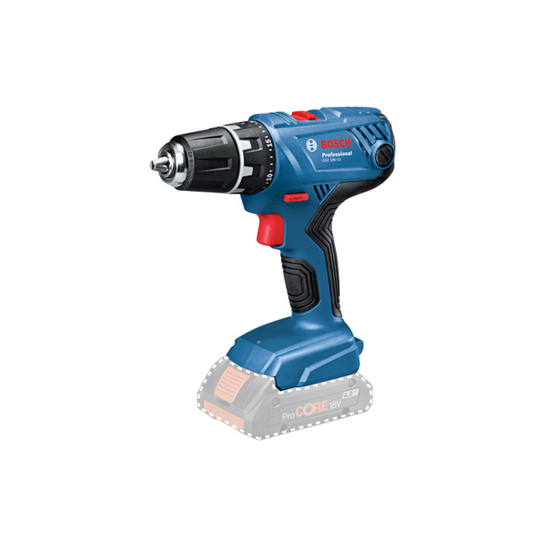 Perceuse Visseuse sans fil Bosch GSR 18V-21, version solo