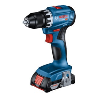 Perceuse-visseuse sans fil Bosch GSR 18V-45 avec 2x batterie 2,0Ah et chargeur dans L-BOXX