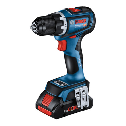 Perceuse-visseuse sans fil Bosch GSR 18V-90 C, 2 batteries 4,0Ah en L-BOXX