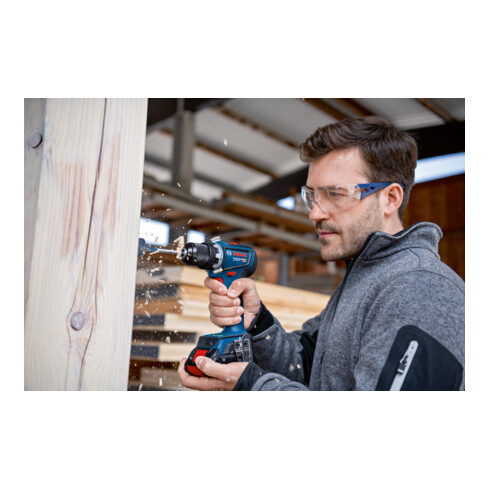 Perceuse-visseuse sans fil Bosch GSR 18V-90 C, 2 batteries ProCORE 4,0Ah en L-BOXX