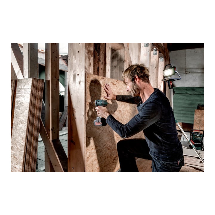 Perceuse-visseuse sans fil BS 18 LTX Quick metabo, Coffret, 18V 2x5.2Ah Li-Ion + ASC 55