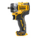 Perceuse-visseuse sans fil DEWALT 12 volts avec 4 porte-outils interchangeables sans outil (version de base) DCD703NT-XJ