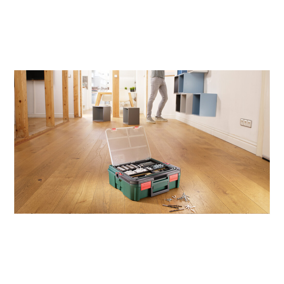 Perceuse-visseuse sans fil EasyDrill 18V-40 Bosch + SystemBox, 1 x batterie PBA 18V 1.5Ah