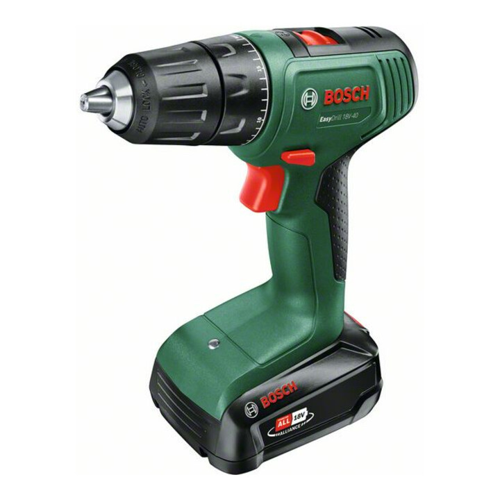 Perceuse-visseuse sans fil EasyDrill 18V-40 Bosch + SystemBox, 2 x batterie PBA 18V 1.5Ah