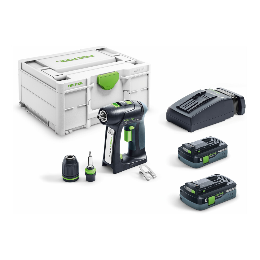 Perceuse/visseuse sans fil Festool C 18 HPC 4.0 I-Plus