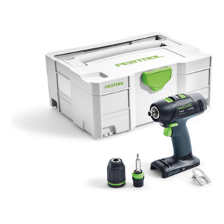 Perceuse Visseuse Sans Fil Festool T 18 3 Li Basic Contorion Fr