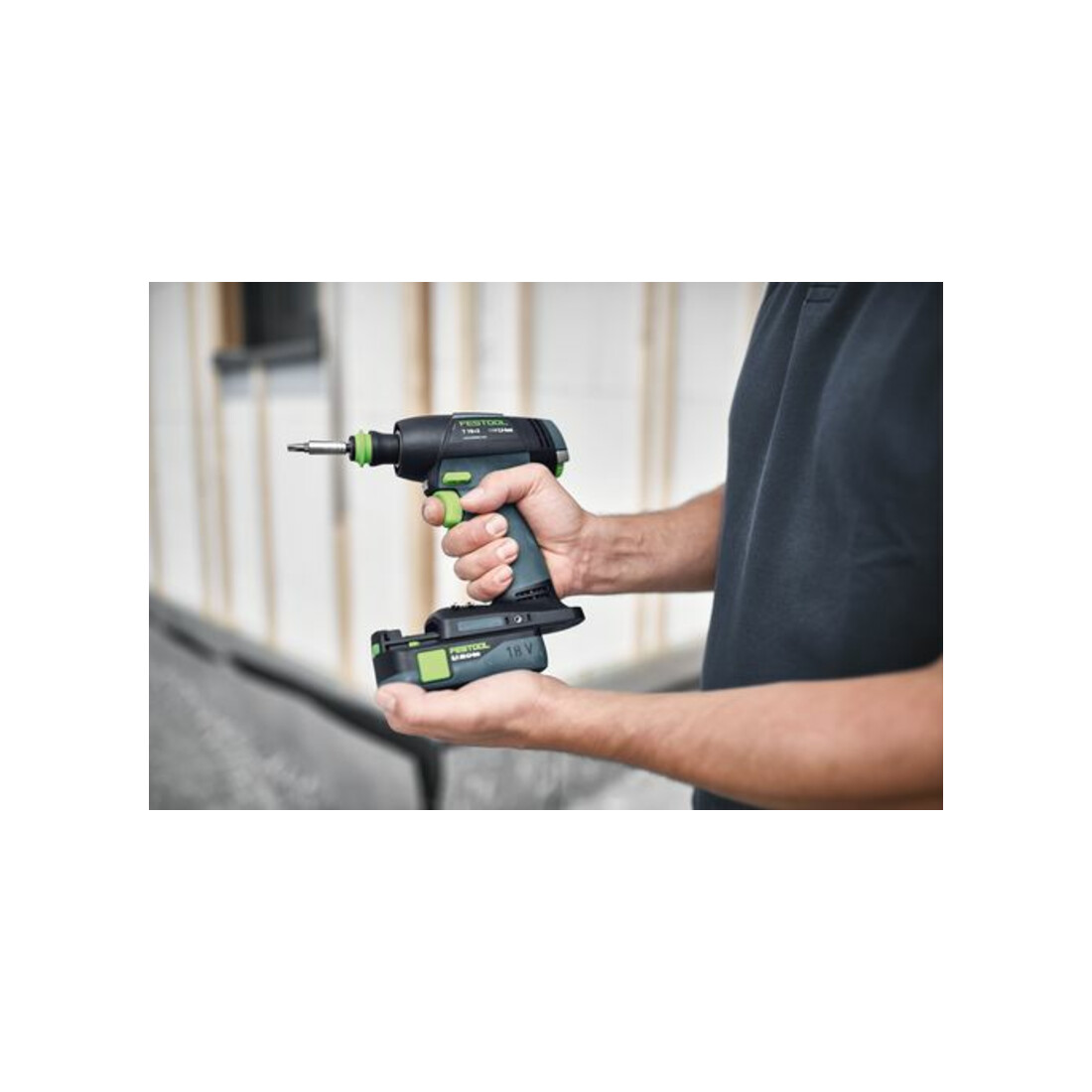 Perceuse-visseuse sans fil Festool T18+3 Basic-Promo 2021