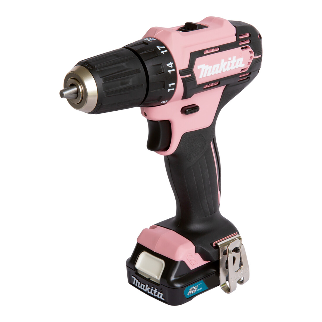 Perceuse-visseuse sans fil Makita CXT rose DF333DWAP2