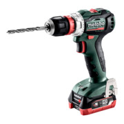 Perceuse-visseuse sans fil Metabo PowerMaxx BS 12 BL Q, en coffret, 12V 2x4Ah LiHD + ASC 55-1