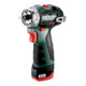 Perceuse-visseuse sans fil Metabo PowerMaxx BS BL Q, coffret en plastique ; 12V 2x2Ah Li-Power + LC 40