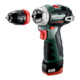 Perceuse-visseuse sans fil Metabo PowerMaxx BS BL Q, coffret en plastique ; 12V 2x2Ah Li-Power + LC 40