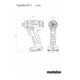 Perceuse-visseuse sans fil PowerMaxx BS 12 metabo, Coffret, 12V 2x2Ah Li-Ion + SC 30-4