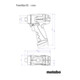 Perceuse-visseuse sans fil PowerMaxx BS Basic Set de Metabo atelier mobile ; boîtier en plastique ; 10,8V 2x2Ah Li-Ion + LC 40
