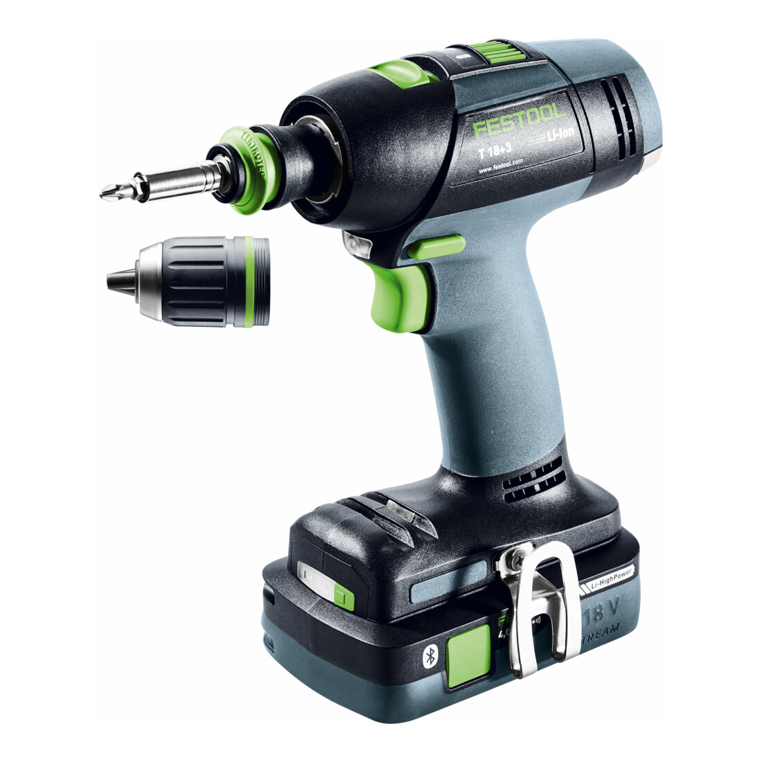 Perceuse-visseuse sans fil T 18+3 HPC 4,0 I-Plus