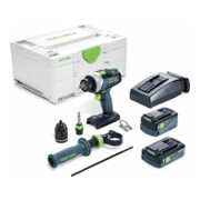 Perceuse-visseuse sans fil TDC 18/4 5,2/4,0 I-Plus QUADRIVE Festool-1