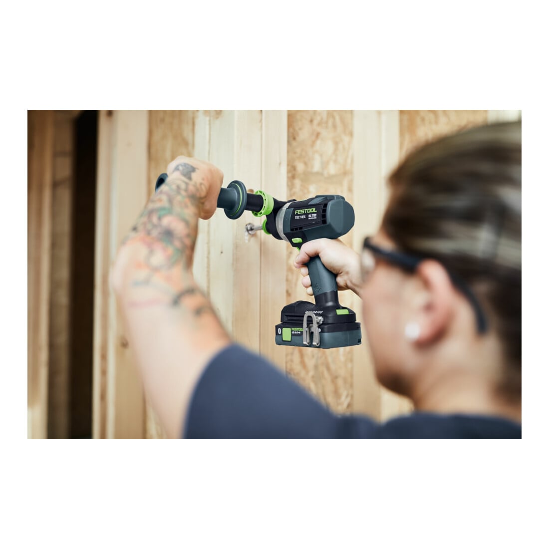 Perceuse-visseuse sans fil TDC 18/4 I-Basic QUADRIVE Festool