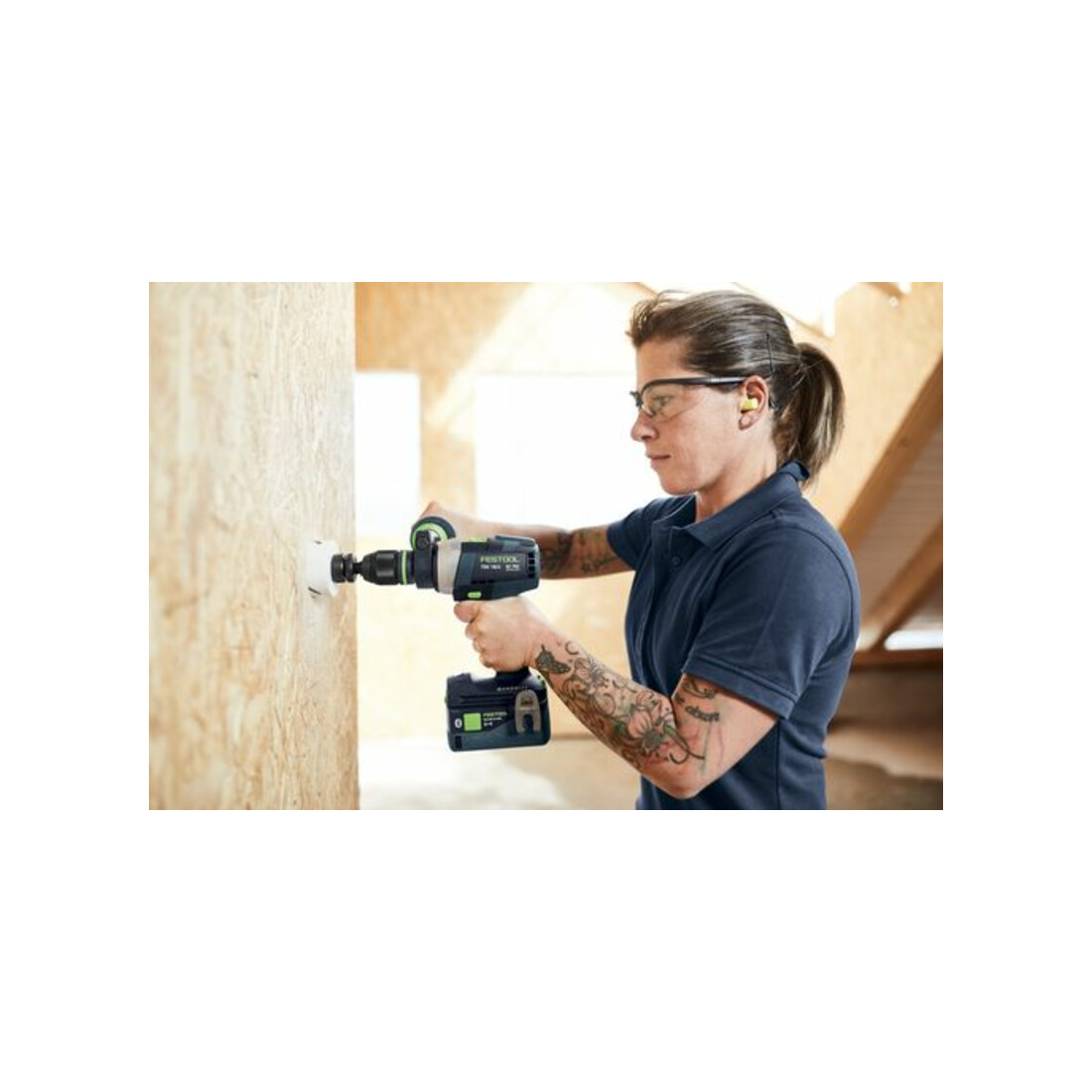 Perceuse-visseuse sans fil TDC 18/4 I-Basic QUADRIVE Festool