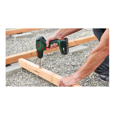 Perceuse-visseuse sans fil UniversalDrill 18V-60 Bosch : 2 packs de batteries PBA 18V 2,0Ah W-B