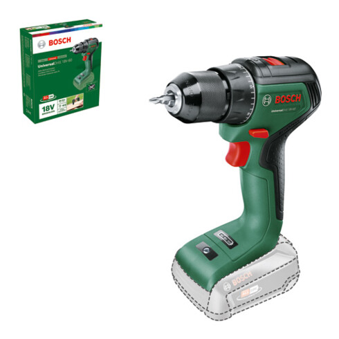 Perceuse-visseuse sans fil UniversalDrill 18V-60 Bosch