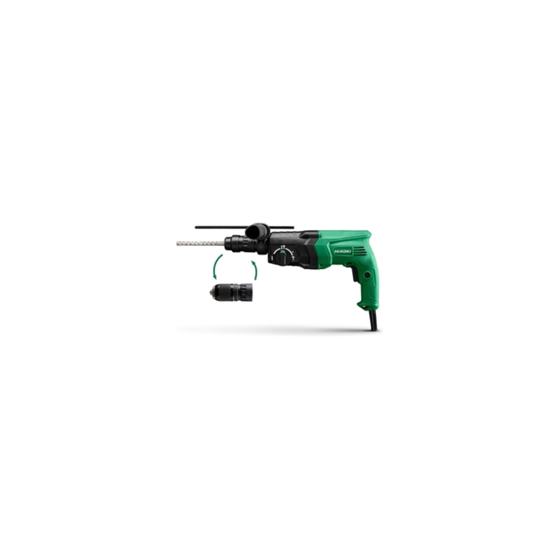 Perforateur-burineur HiKOKI (SDS-plus) avec SSBF 13 mm DH24PMH (coffret de transport)